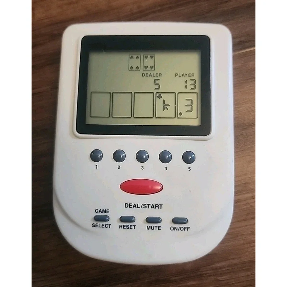 5 In 1  Casino Game Hand held Pro-Tech model GI 969 Tested and working